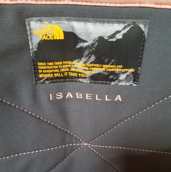 The North Face Isabella Black Rose Gold 
